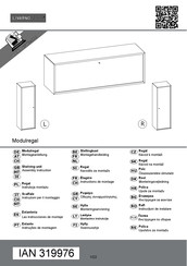 Livarno Living 319976 Assembly Instruction Manual