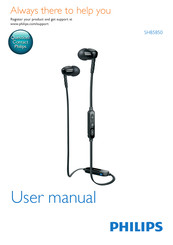 Philips SHB5850BK/00 User Manual