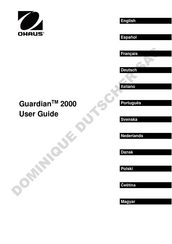 OHAUS Guardian e-G21ST07C User Manual