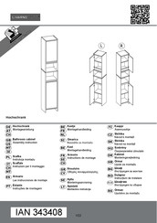Livarno Living 343408 Assembly Instruction Manual