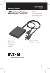 Eaton TRIPP LITE P130-06N-DP-8K Owner's Manual