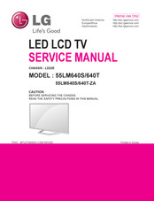 LG 55LM640S-ZA Service Manual