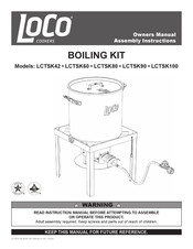 LOCO COOKERS LCTSK80 Owner's Manual