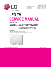 LG 65UF770V-TA Service Manual