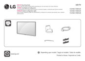 LG 50UN672M0UB Easy Setup Manual