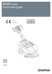 Nilfisk-Advance SC351 Quick Start Manual