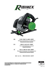 Ribimex 601079 User And Maintenance Manual