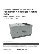 Trane Foundation EDK210 Installation, Operation And Maintenance Manual