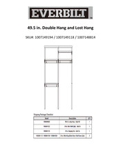 Everbilt 1007149118 Manual