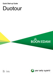 BOON EDAM Duotour Quick Start Up Manual