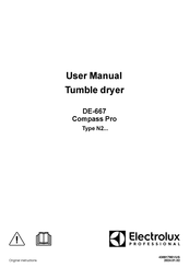 Electrolux Professional Compass Pro DE-667 User Manual