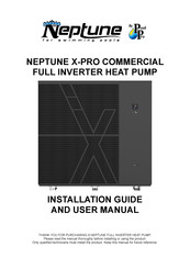 Pool Pro Neptune X-PRO NHX1203 Installation Manual And User's Manual