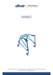 Drive DeVilbiss Healthcare NIMBO XL Instructions For Use Manual