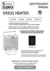 Sawo KRIOS KRI-90Ni2-P-C Manual