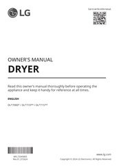 LG DLE7000W.ABWEEUS Owner's Manual