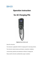 Smarttech BHZD-A40A Operation Instruction Manual