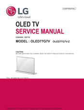 LG OLED77G7V Service Manual