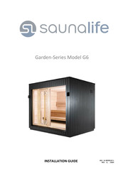 saunalife Garden Series Installation Manual
