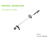 EGO ST1530E Repair Manual Line
