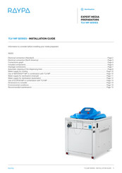 Raypa TLV-100MP-30K Installation Manual