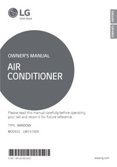 LG LW1024RD Owner's Manual