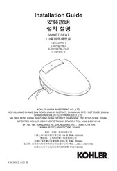 Kohler C3 K-22445TW-0 Installation Manual