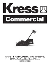 KRESS KC720.9 Safety And Operating Manual