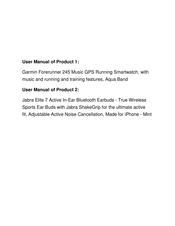 Jabra ELITE 7 Active User Manual