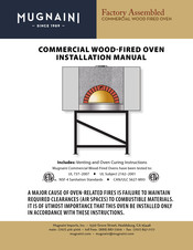 Mugnaini 100 PA Installation Manual