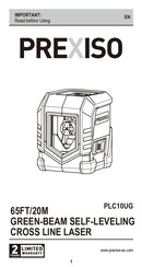 Prexiso PLC10UG Manual