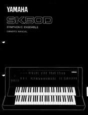 Yamaha SK-50D Owner's Manual