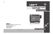 Uni-T LM600 Operating Instructions Manual