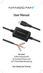 NanoCam Plus NCP-SHWK User Manual