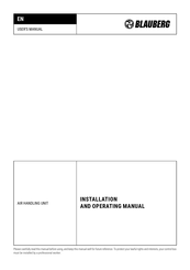 BLAUBERG BL-SP-AHU20 User Manual
