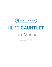 Open Bionics HERO GAUNTLET User Manual