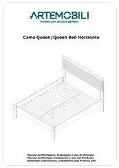 artemobili Cama Queen/Queen Bed Horizonte Assembly Instruction Manual