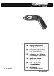 Mannesmann M17436 Instruction Manual