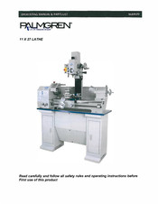 CH Hanson PALMGREN PR71127 Operating Manual & Parts List