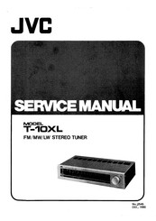 JVC T-10XL Service Manual