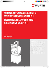 Würth 0827 810 Translation Of The Original Operating Instructions