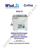 Wisd witeg WUC-D06H Operating Manual