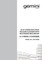 Gemini GVC150RD Manual