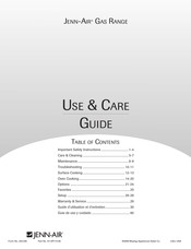 Jenn-Air JGR8875RDW Use & Care Manual