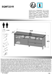 Forte SQMT221R Assembling Instruction