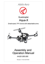 Adele Aero Aqua-X Assembly And Operation Manual