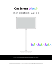 OneScreen Wandr Installation Manual