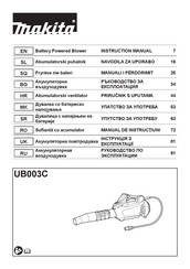 Makita UB003C Instruction Manual
