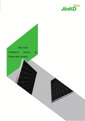 Jinko Solar JKMS M-72B-V-MX3 Series Installation Manual