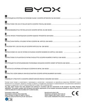 byox SCOOPER GW-WJX01 Instructions For Use Manual