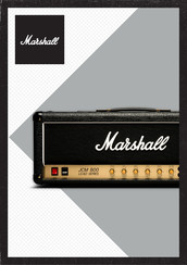 Marshall Amplification JCM800 Quick Start Manual
